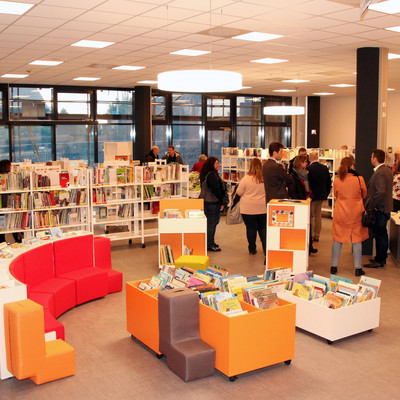 Neue Bücherei in der Stettenfelsschule