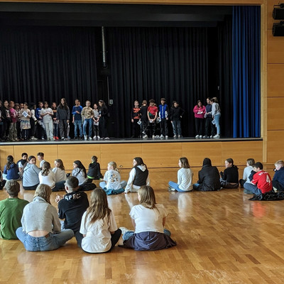 Assembly an der Stettenfelsschule