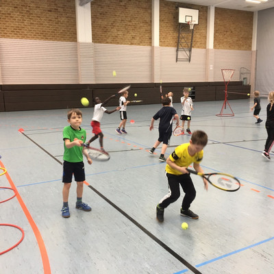 Tennis-Aktionstag an der Stettenfelsschule